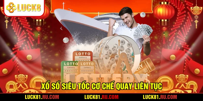 Xổ số siêu tốc cơ chế quay liên tục